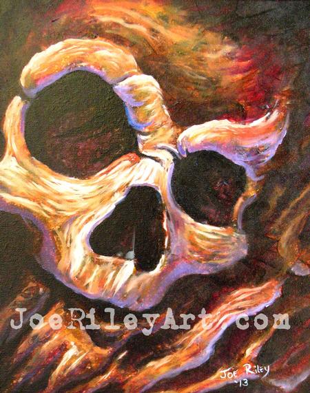Tattoos - Bio Organic Skull Painting - 97956